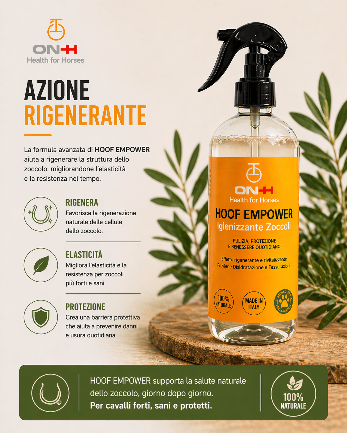 Hoof Empower | Igienizzante & Rinforzante zoccoli