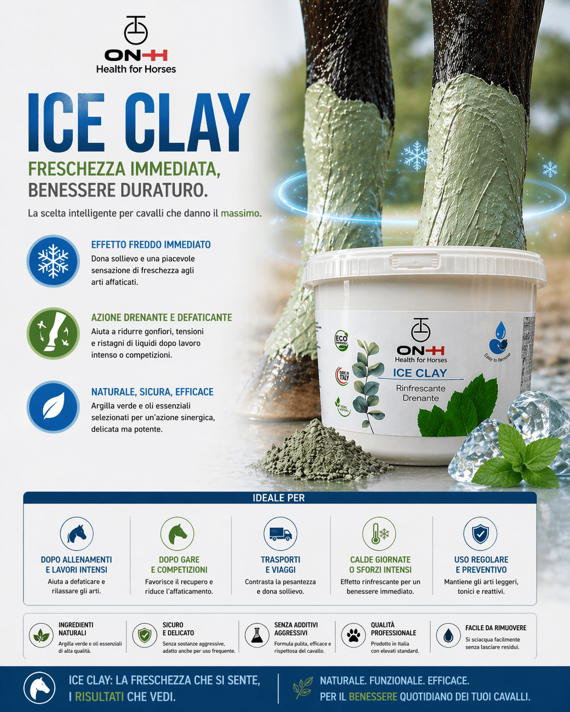 Ice Clay | Kühlende Tonerde mit Eis-Effekt