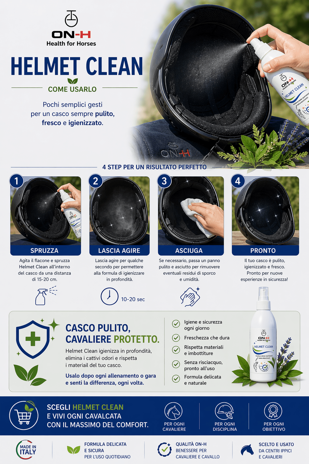 Helmet Clean |Hygiene-Spray für Helme