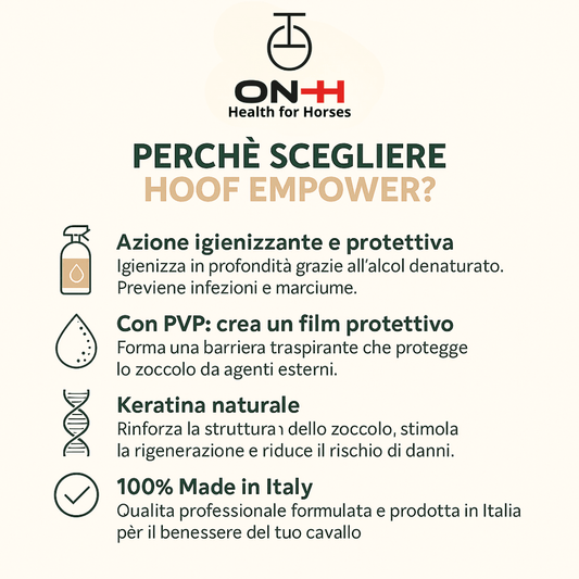 Hoof Empower | Igienizzante & Rinforzante zoccoli