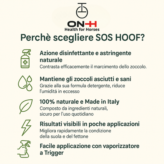 SOS Hoof | Igienizzante & Anti-marcimento