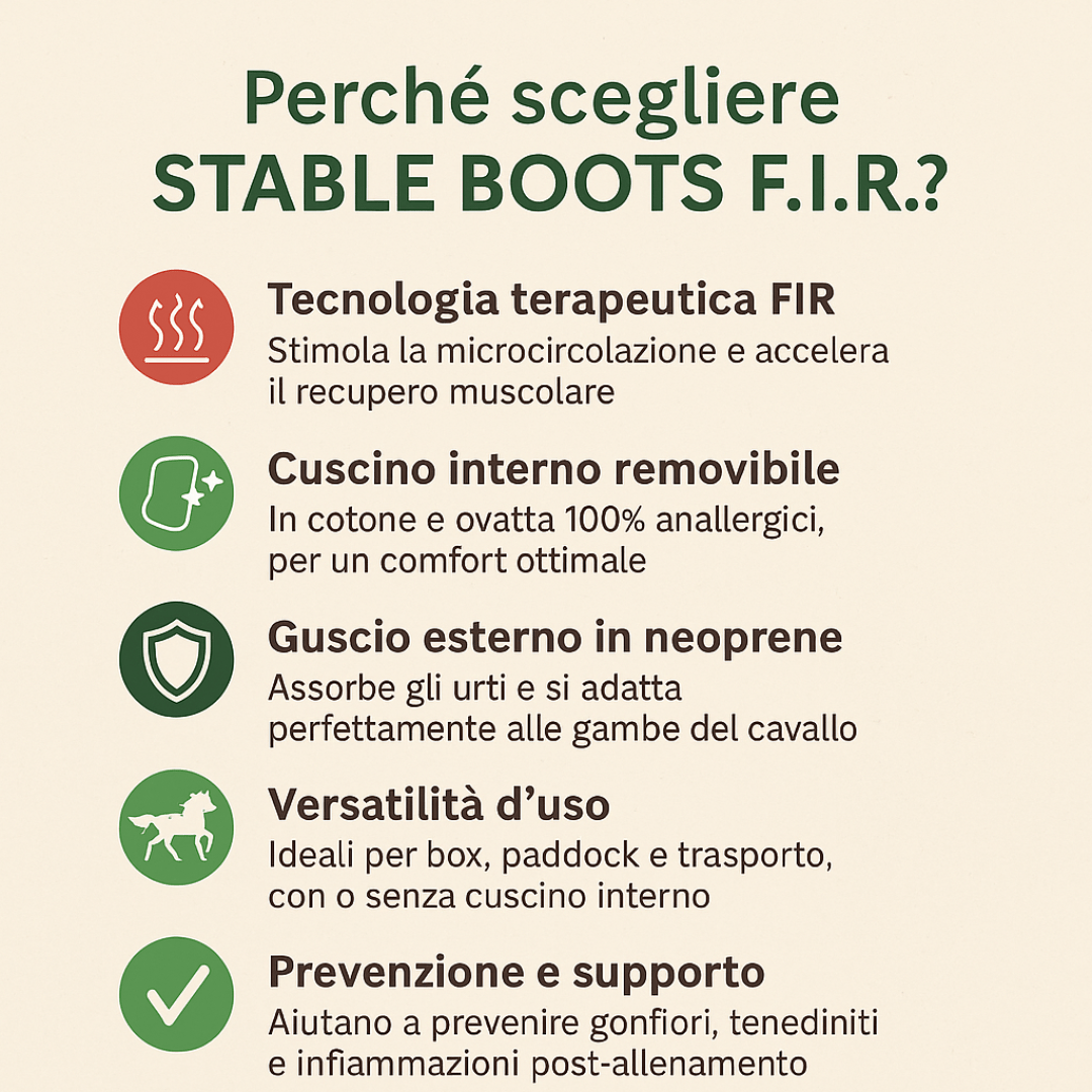 Stable Boots | Tecnologia Terapeutica F.I.R.