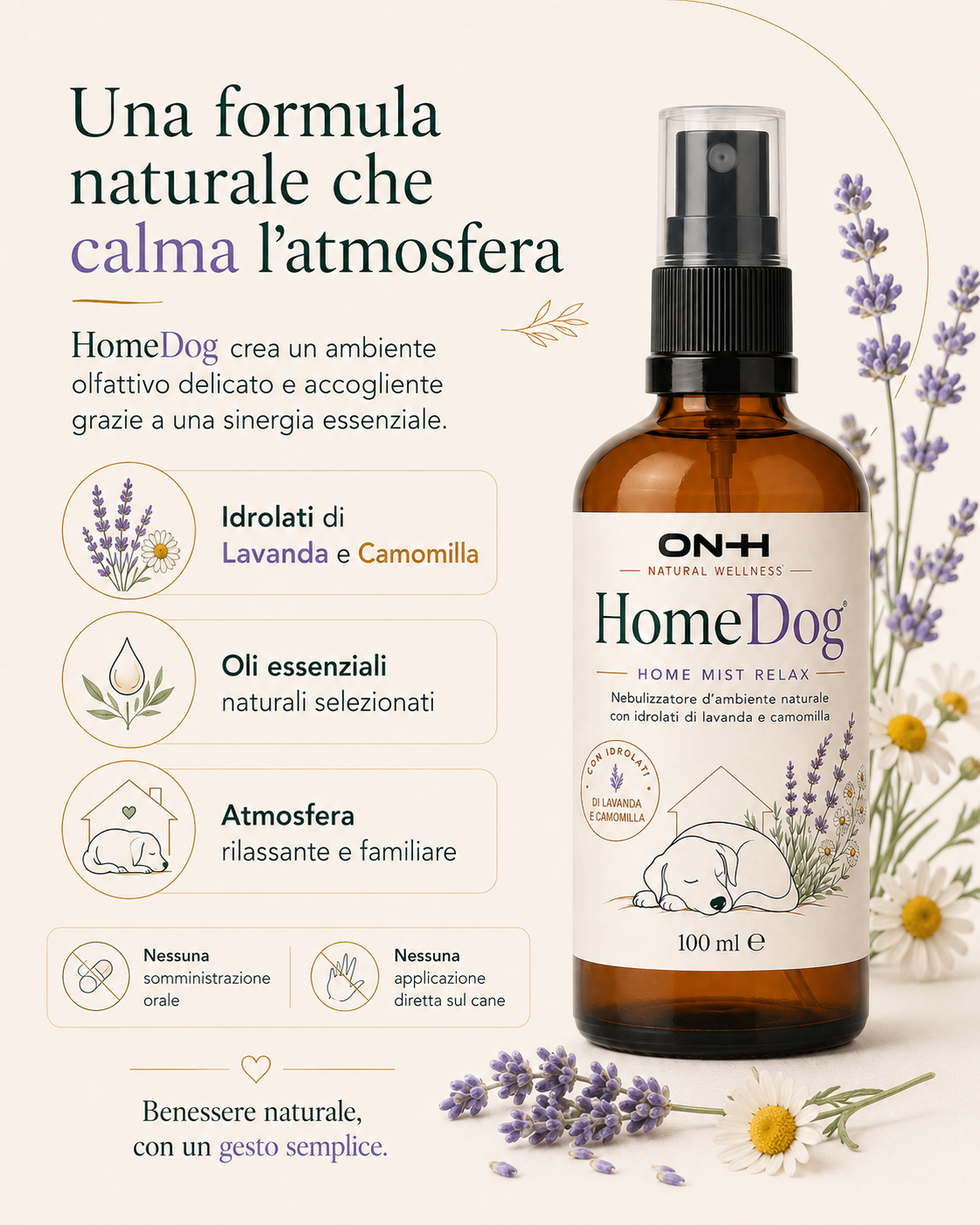 HomeDog | Home Mist Relax Naturale per Cani