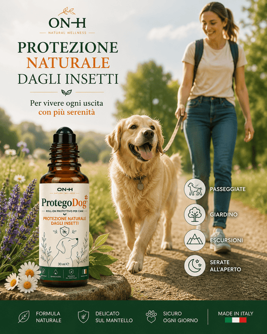 ProtegoDog | Roll-On Naturale per Cani – Protezione Naturale dagli Insetti