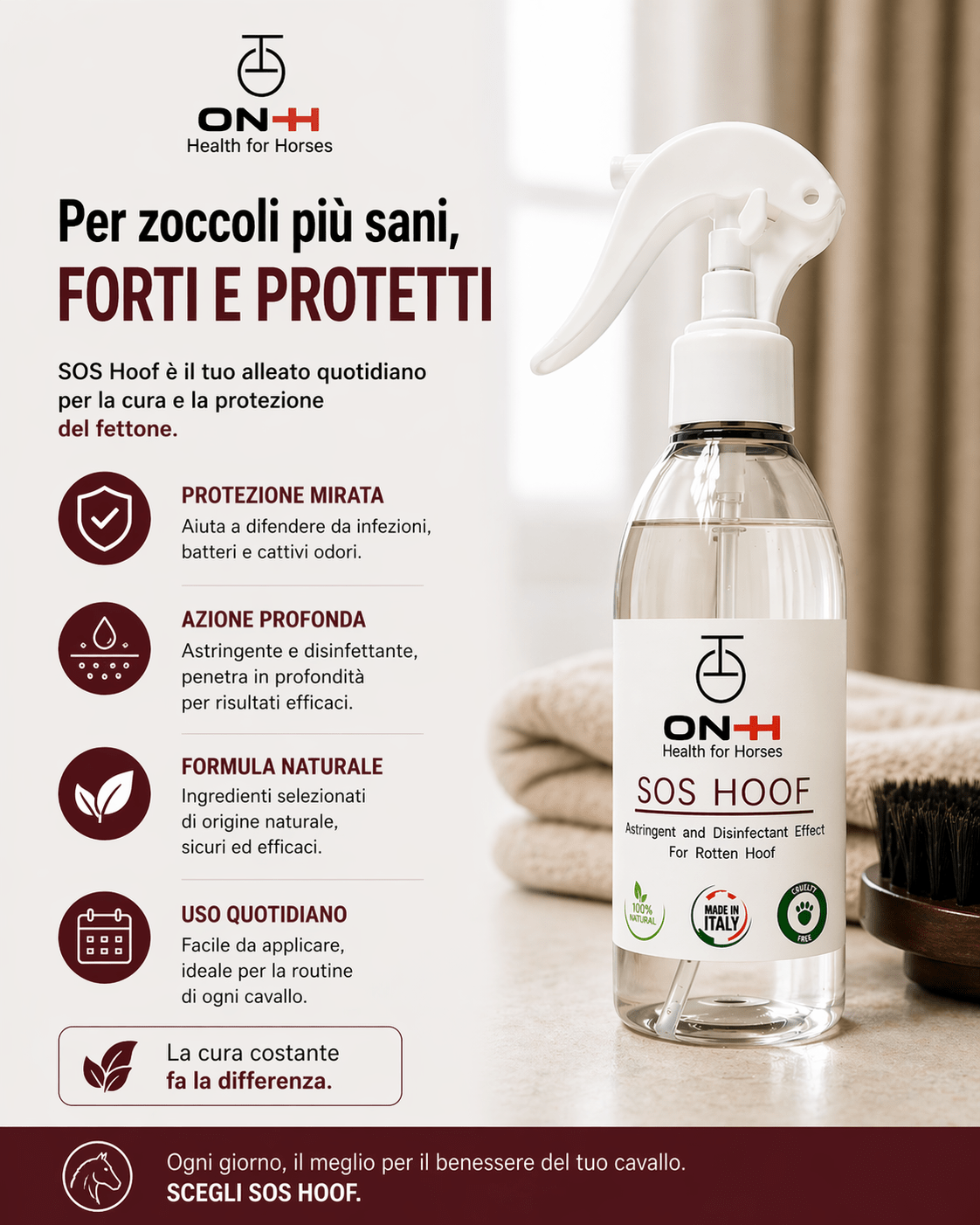 SOS Hoof | Igienizzante & Anti-marcimento