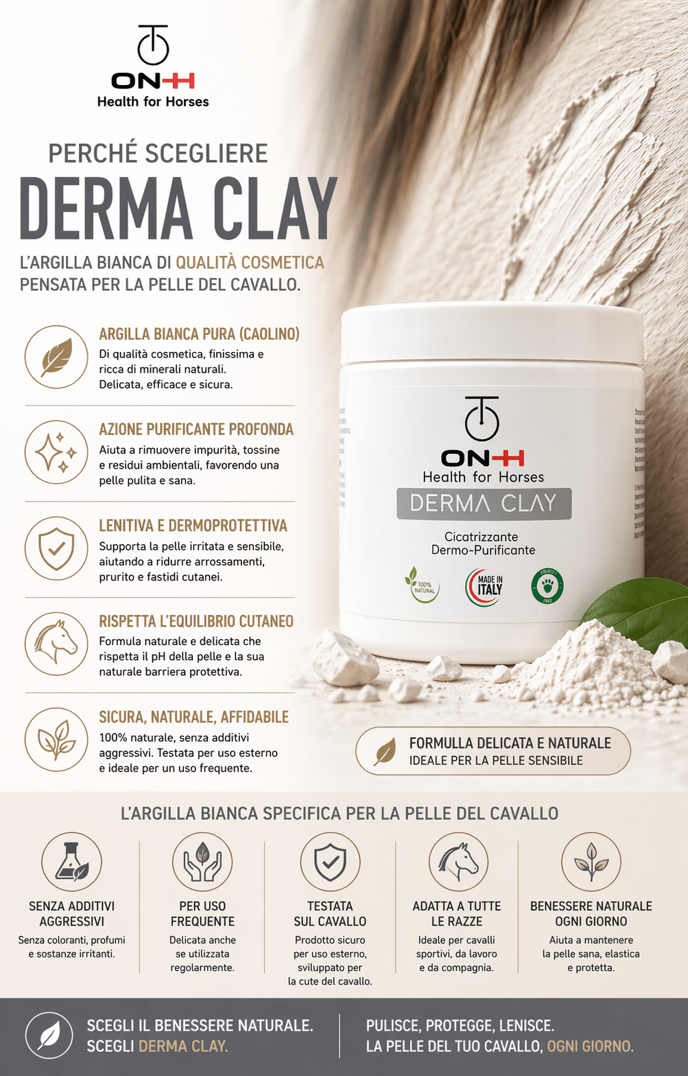 Derma Clay | Impacco dermo-purificante e protettivo