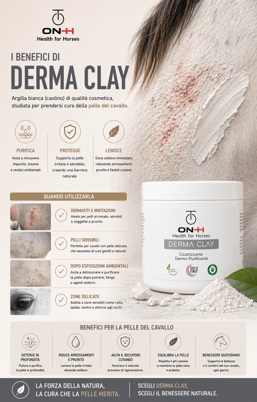 Derma Clay | Impacco dermo-purificante e protettivo