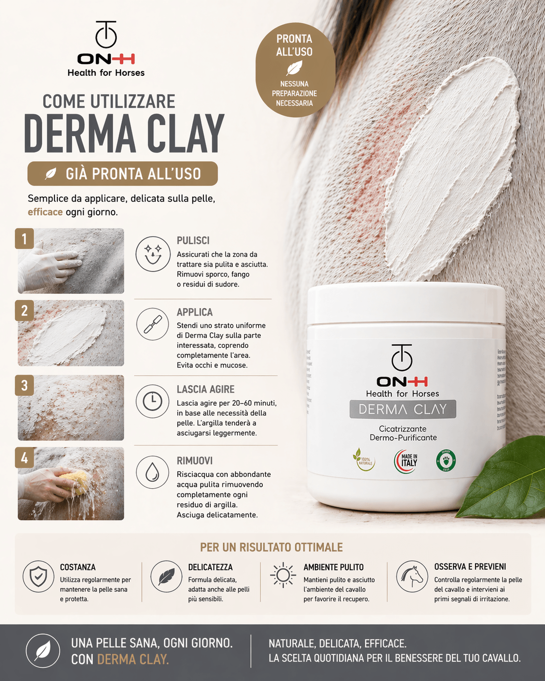 Derma Clay | Impacco dermo-purificante e protettivo