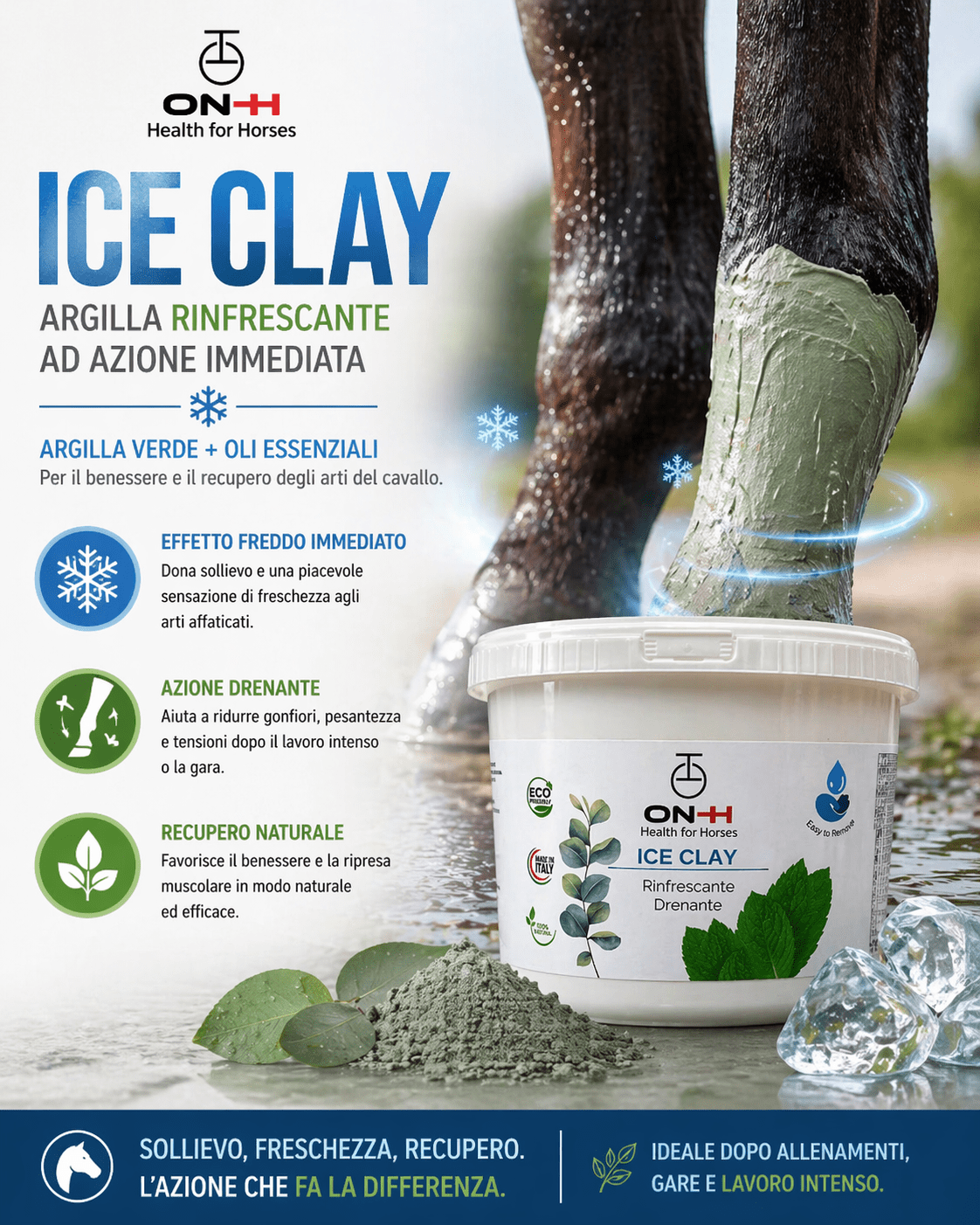 Ice Clay | Kühlende Tonerde mit Eis-Effekt