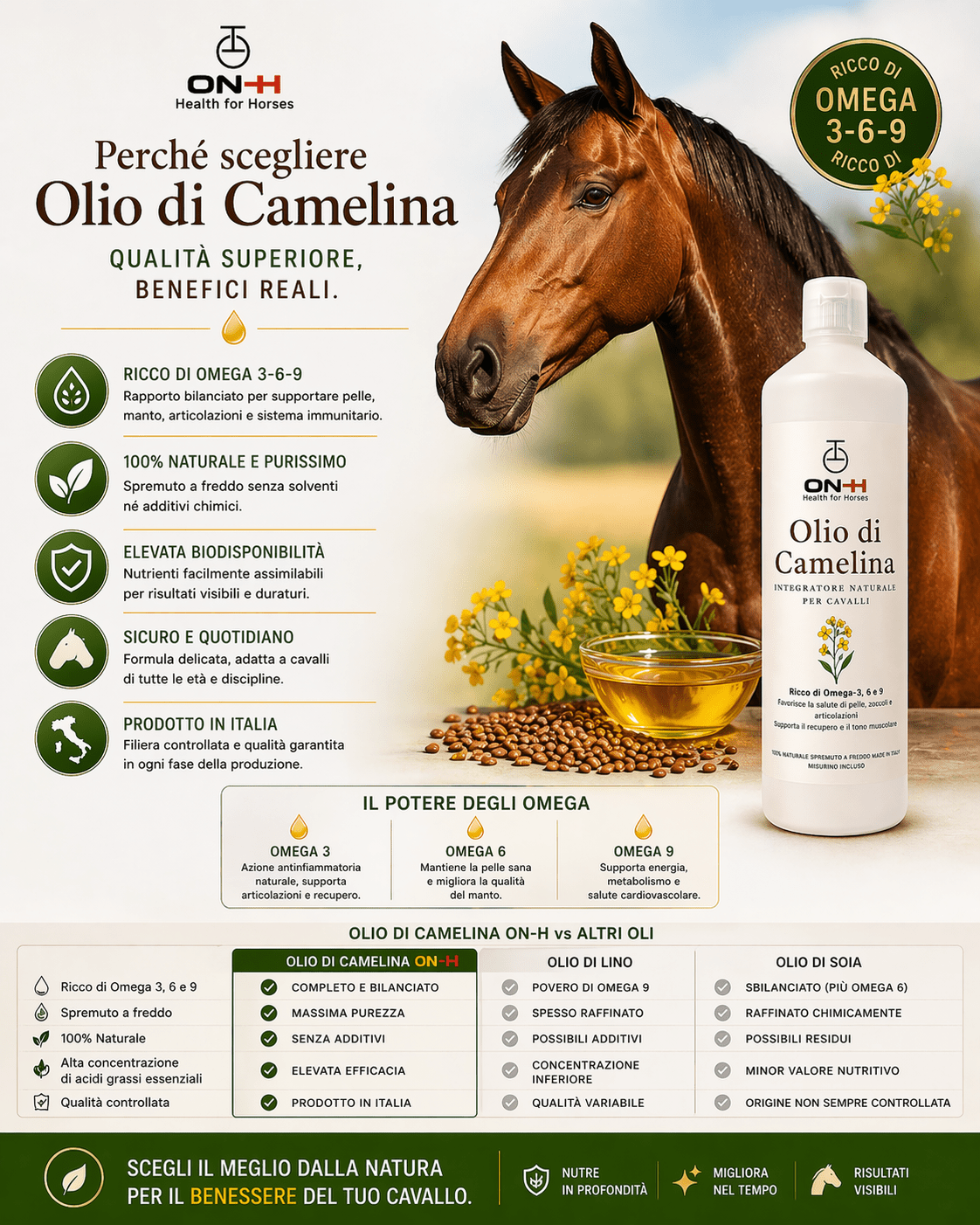 Olio di Camelina | Omega 3