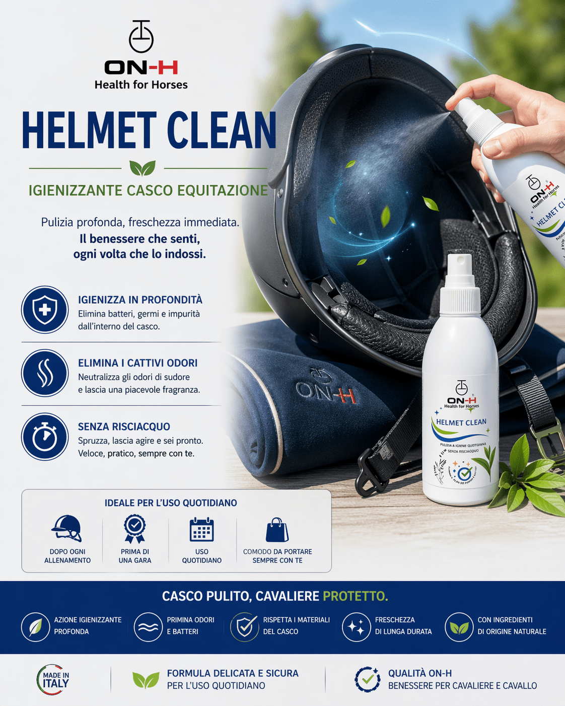 Helmet Clean |Hygiene-Spray für Helme