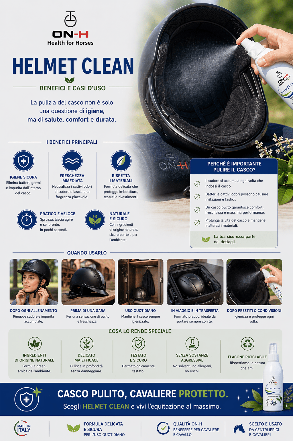 Helmet Clean |Hygiene-Spray für Helme
