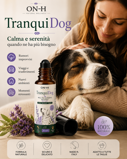 TranquiDog | Roll-On Calmante Naturale per Cani