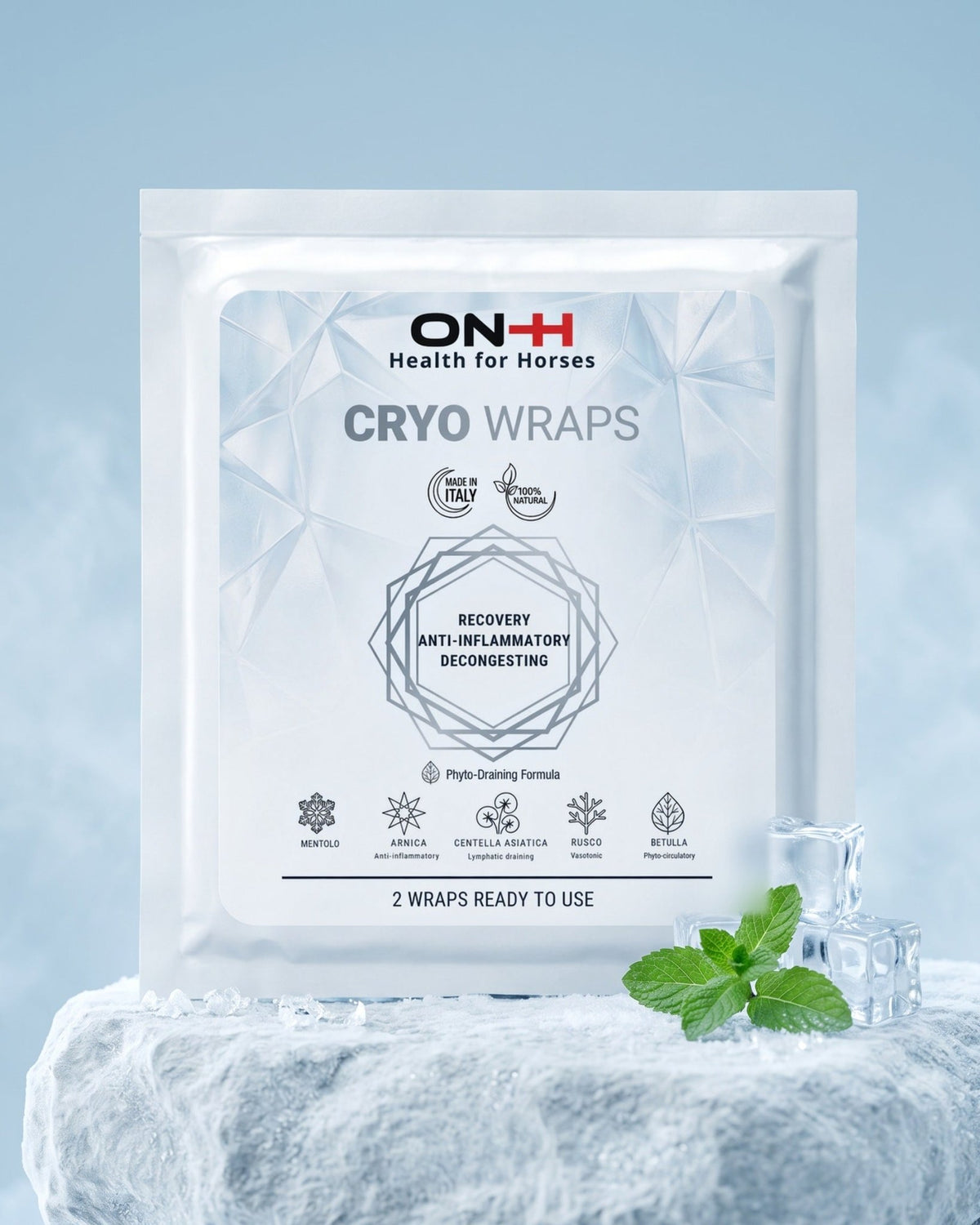 Cryo Wraps, bende rinfrescanti per gli arti del cavallo di ON-H