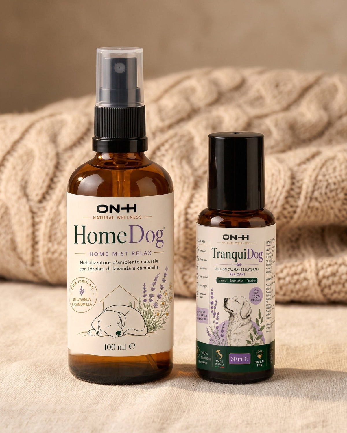 Relax Duo di ON-H: HomeDog e TranquiDog