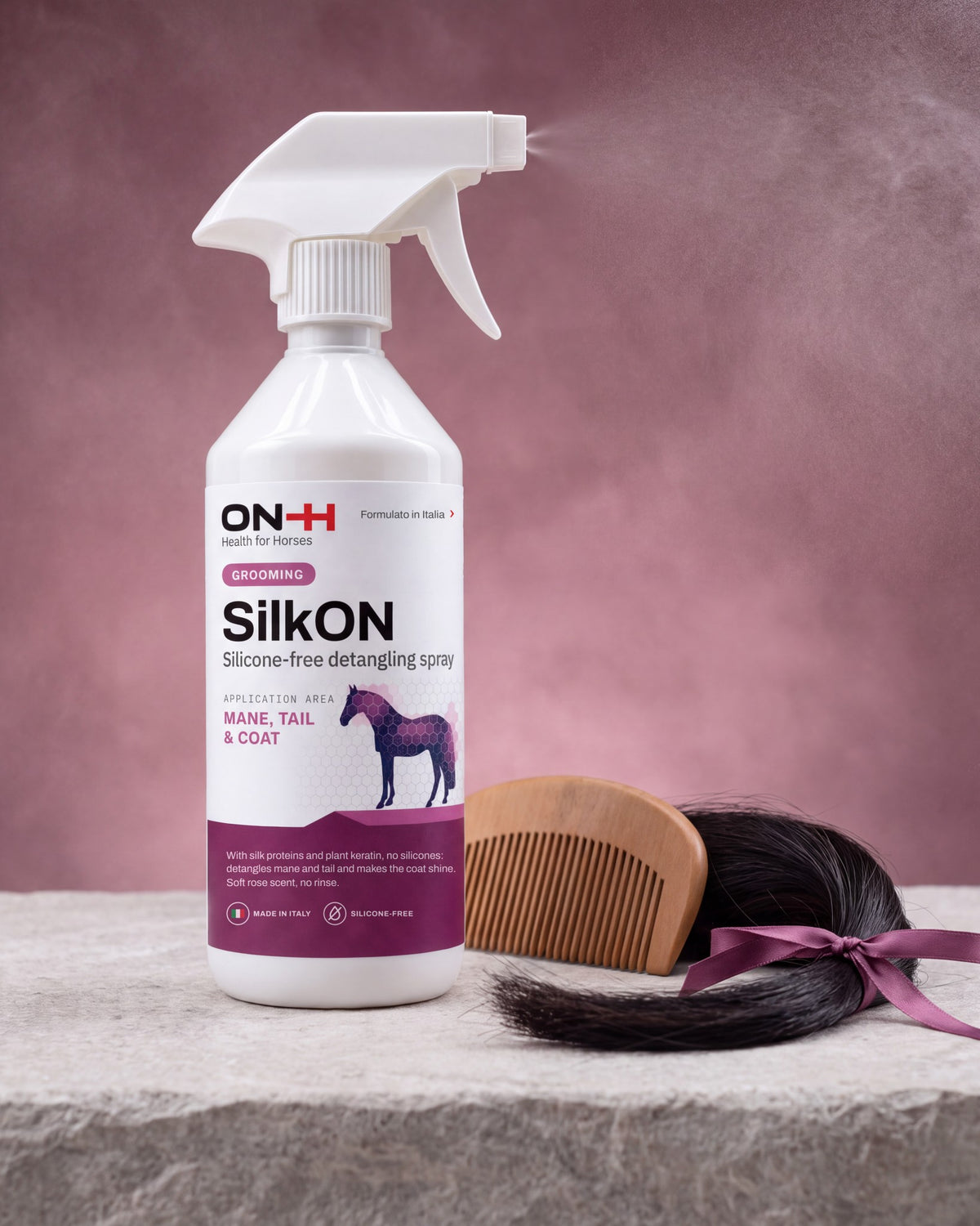 SilkON, spray desenredante sin siliconas de 500 ml de ON-H