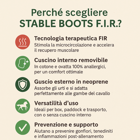 Stable Boots | FIR Therapeutic Technology